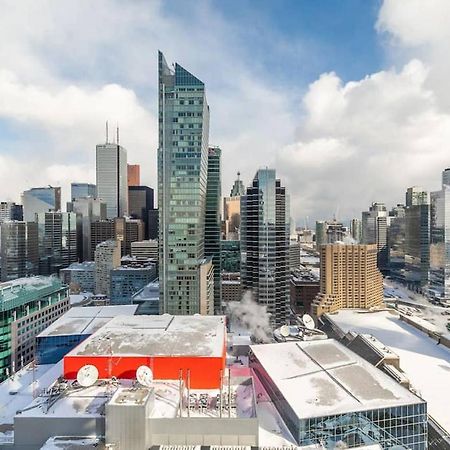 Stunning Views Of Downtown - Luxury High Rise With King Bed! Villa Toronto Exterior foto